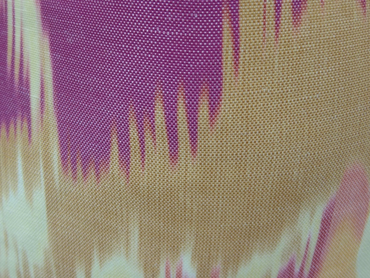 Plutus Electra Magenta Orange and Cream Handmade Luxury Pillow - 663701015010