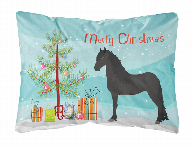 Merry Christmas Animal Art Fabric Decorative Pillow - 652259130108