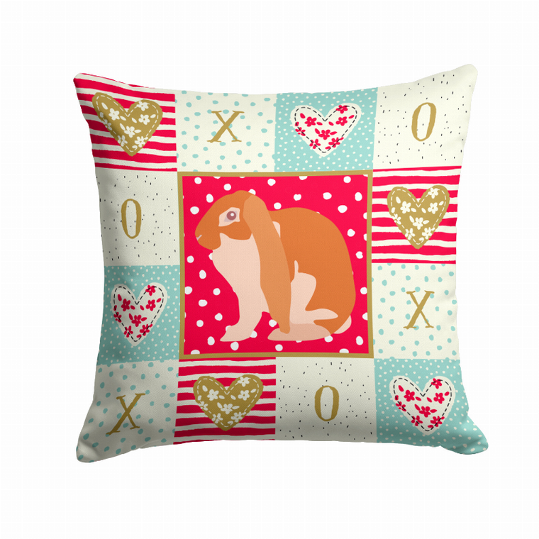 Animal Art Love Fabric Decorative Pillow - 194030133668