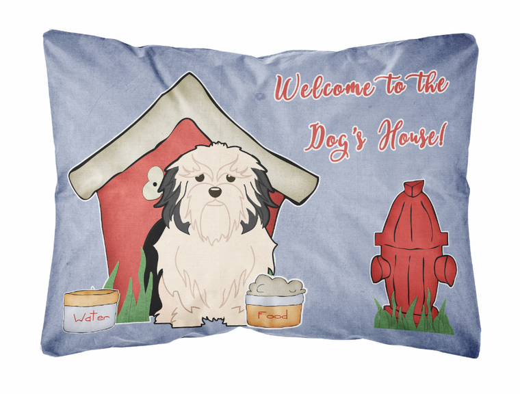 Dog House Collection Canvas Fabric Decorative Pillow - 638508470324