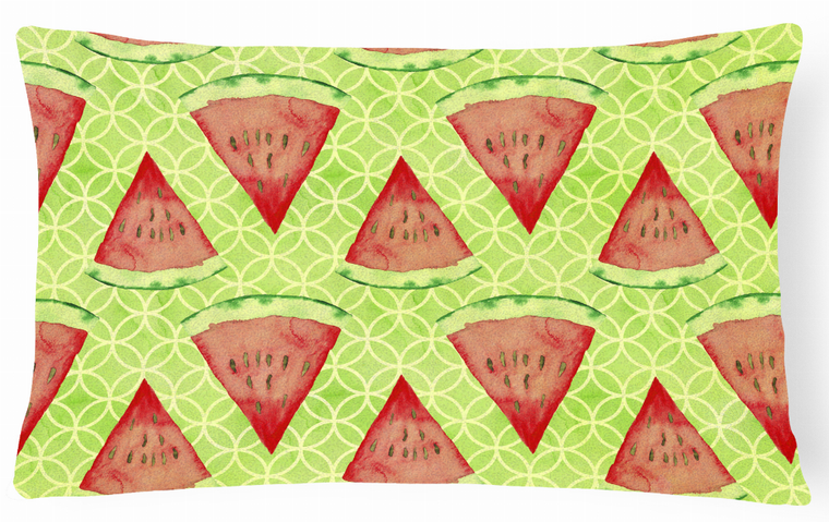 Watercolor Fruits and Vegetables Art Canvas Fabric Decorative Pillow - 638508885807