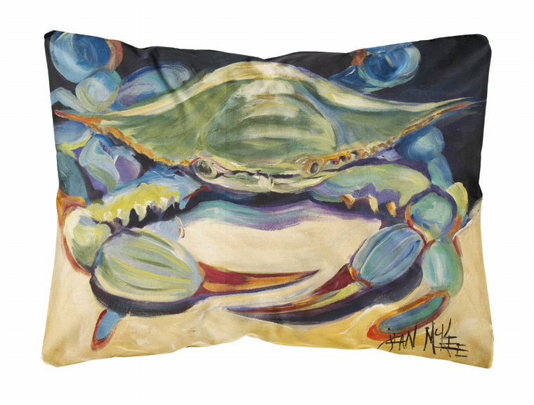 Crab Painting Fabric Decorative Pillow - 615872951284