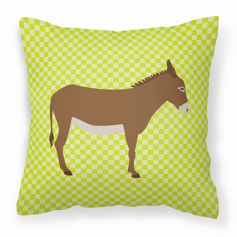 Animal Art Checkboard Design Fabric Decorative Pillow - 638508927583
