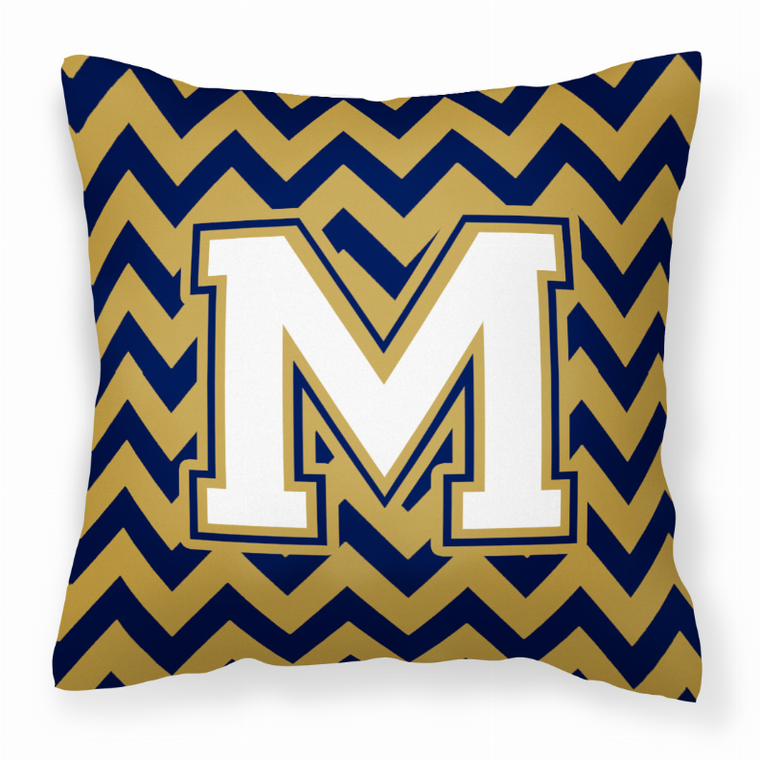 Letter Chevron Fabric Decorative Pillow - 638508320087