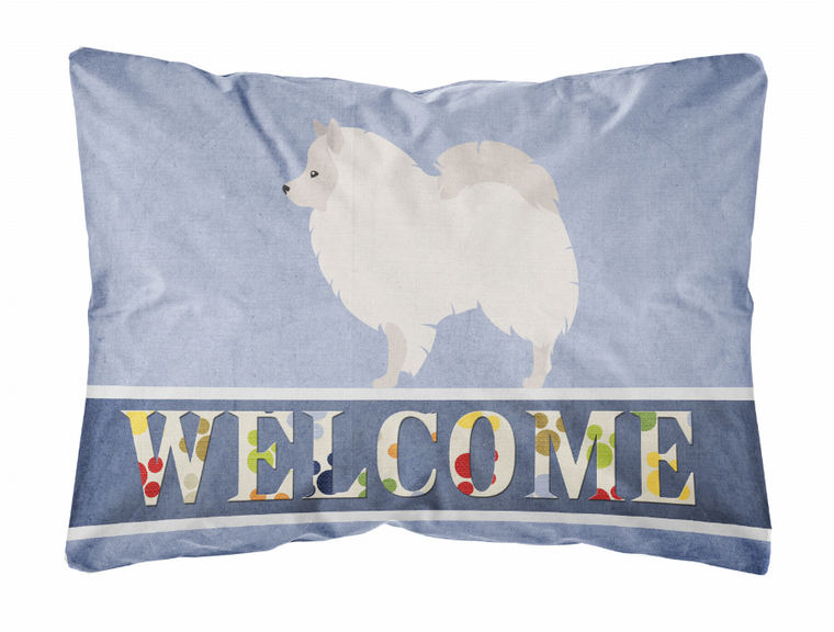 Welcome Dog Art Canvas Fabric Decorative Pillow Style 2 - 638508981196
