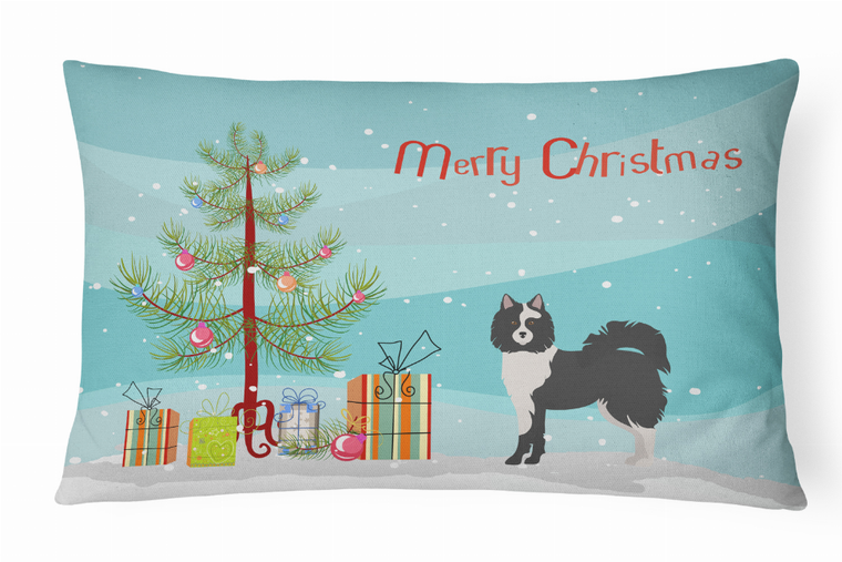 Christmas Tree Dog Art Canvas Fabric Decorative Pillow Style 2 - 194030034972