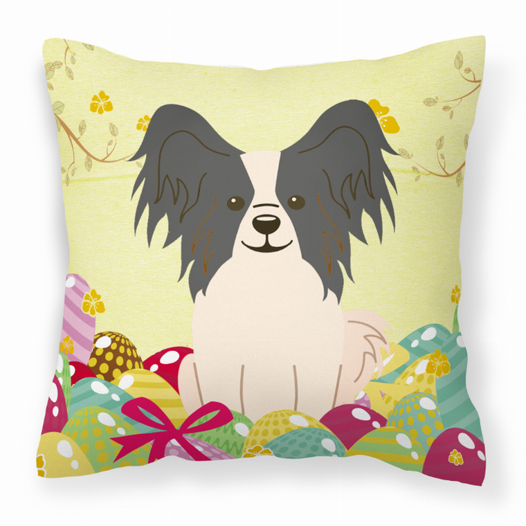 Easter Eggs Design Dog Art Fabric Decorative Pillow - 638508768070
