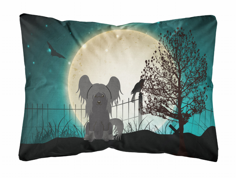 Halloween Dog Art Canvas Fabric Decorative Pillow - 638508467027