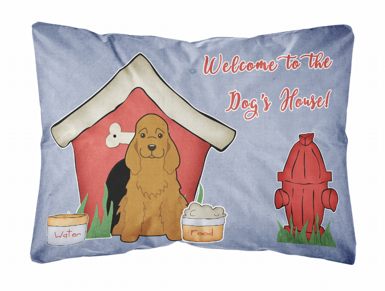 Dog House Collection Canvas Fabric Decorative Pillow - 638508471086
