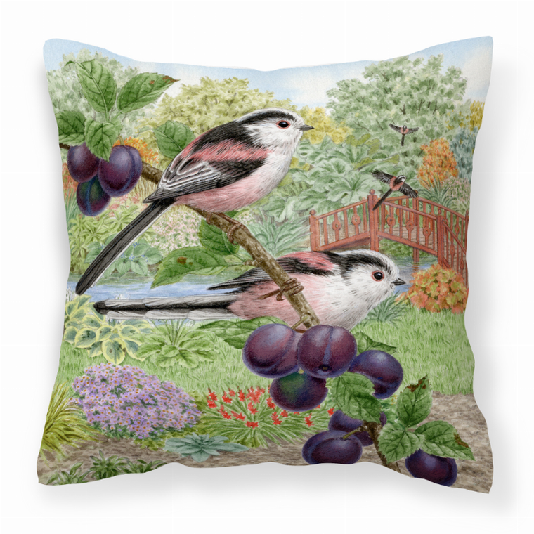 Carolines Treasures Sarah Adams Art Fabric Decorative Pillow, 14x14 Inches, Polyester Cozy
