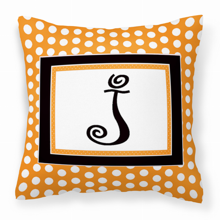 Monogram Letter Fabric Decorative Pillow - 705332249515