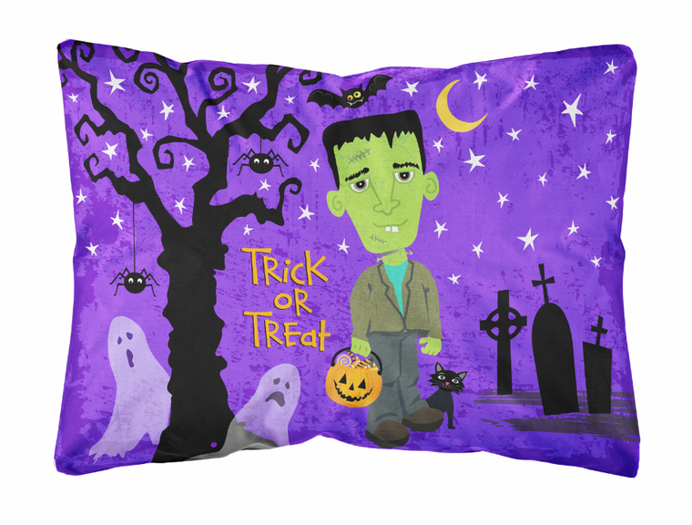 Halloween Painting Canvas Fabric Decorative Pillow - 638508479754
