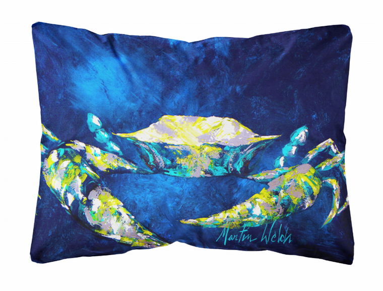 Sealife Painting Print Canvas Fabric Decorative Pillow - 615872795246