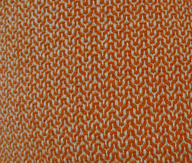 Plutus Kashmiri Oak Orange and Taupe Handmade Luxury Pillow - 663701013061