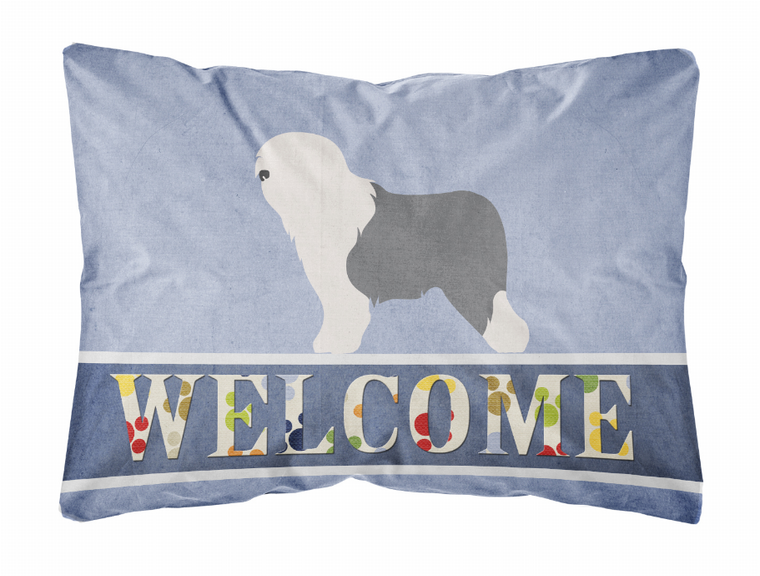Welcome Dog Art Canvas Fabric Decorative Pillow Style 2 - 638508980960