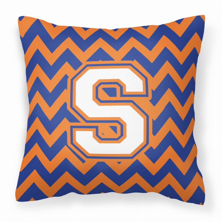 Letter Chevron Fabric Decorative Pillow - 638508320926