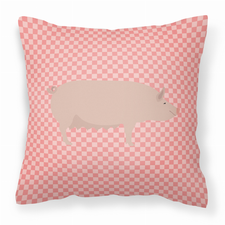 Animal Art Checkboard Design Fabric Decorative Pillow - 638508930217