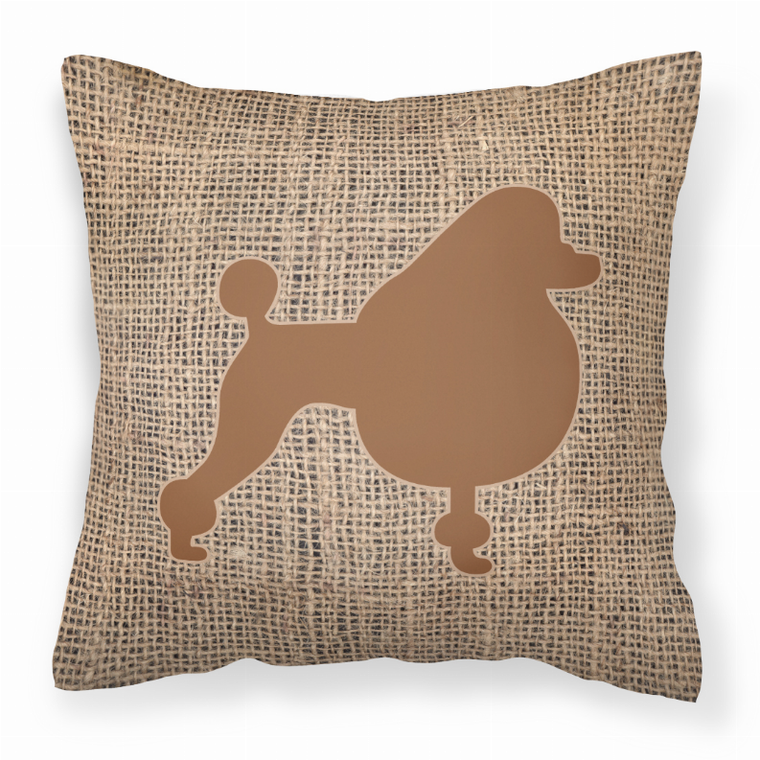 Dog Breed Burlap Fabric Decorative Pillow - 615872542079