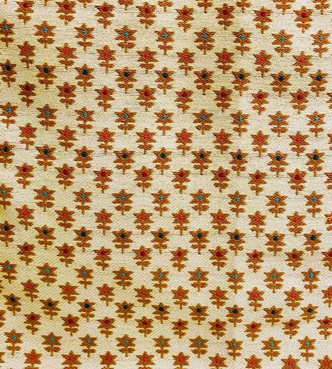 Plutus Brands Plutus Rosy Posse in Orange and Tan Floral Premium Luxury Designer Throw Pillow