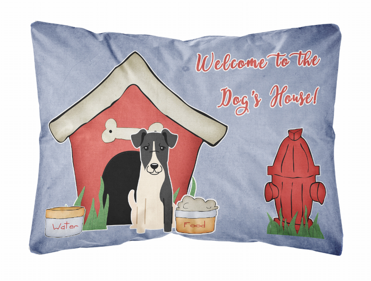 Dog House Collection Canvas Fabric Decorative Pillow - 638508471116