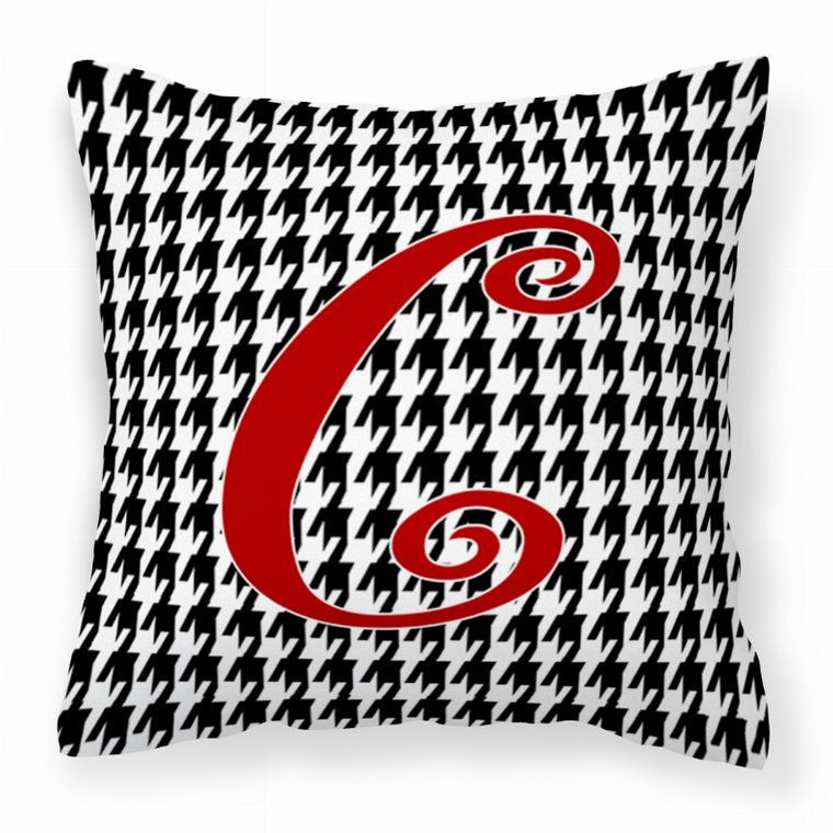Monogram Letter Fabric Decorative Pillow - 705332249935
