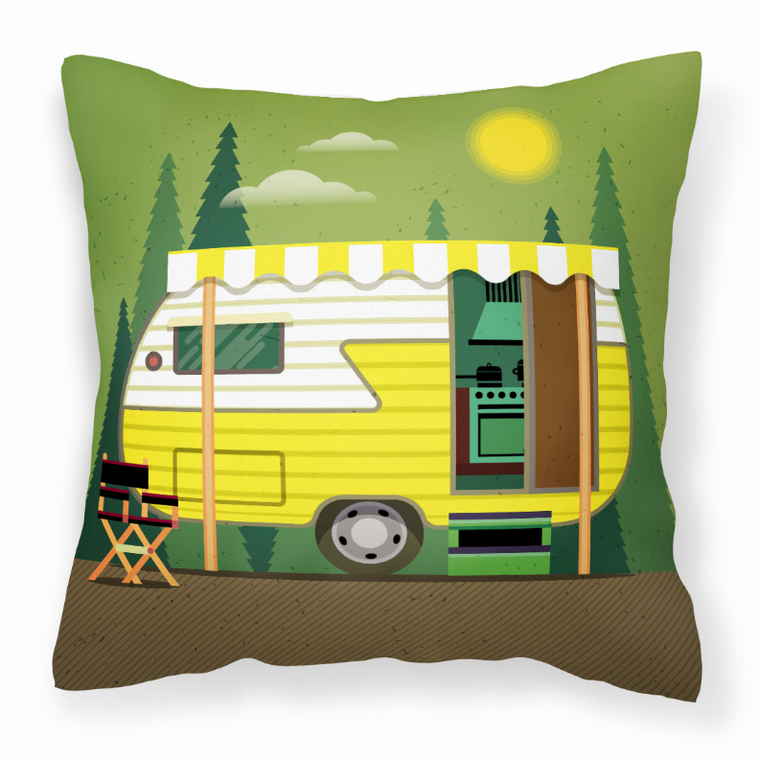 Camper Van Canvas Fabric Decorative Pillow - 638508727398