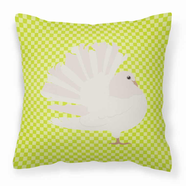 Animal Art Checkboard Design Fabric Decorative Pillow - 638508928597