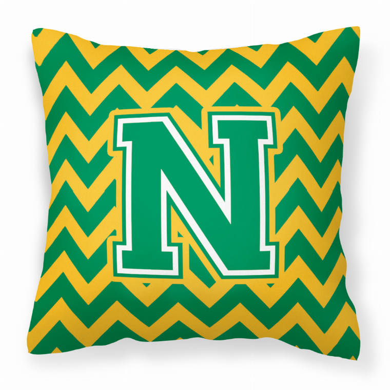Letter Chevron Fabric Decorative Pillow - 638508320612