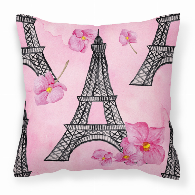 Watercolor Floral Art Canvas Fabric Decorative Pillow - 638508886712