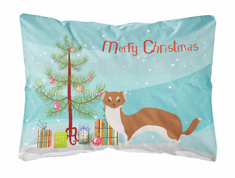 Merry Christmas Animal Art Fabric Decorative Pillow - 652259129652