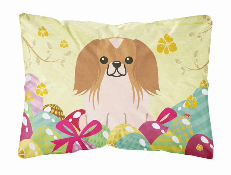 Easter Eggs Dog Art Canvas Fabric Decorative Pillow - 638508783851