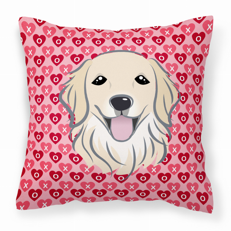 Love Design with Dog Fabric Decorative Pillow - 638508675958