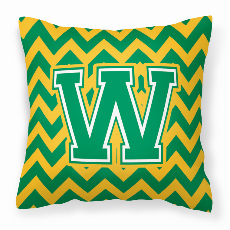 Letter Chevron Fabric Decorative Pillow - 638508320704