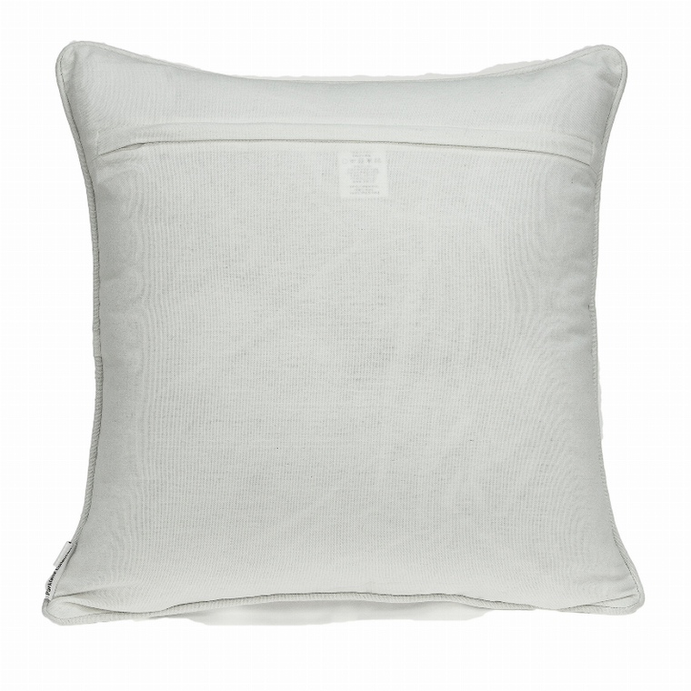 Parkland Collection Adora Gray and White Throw Pillow - 025773000224