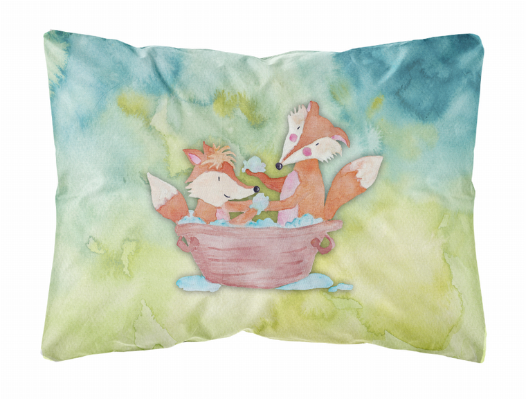 Watercolor Animal Art Canvas Fabric Decorative Pillow - 638508841445