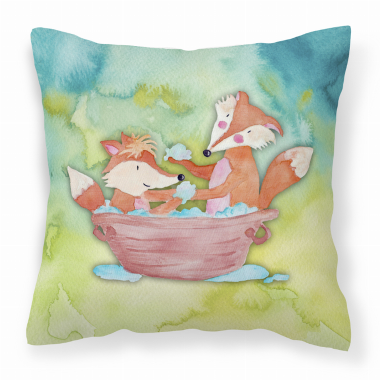 Animals/Birds Watercolor Fabric Decorative Pillow - 638508839824