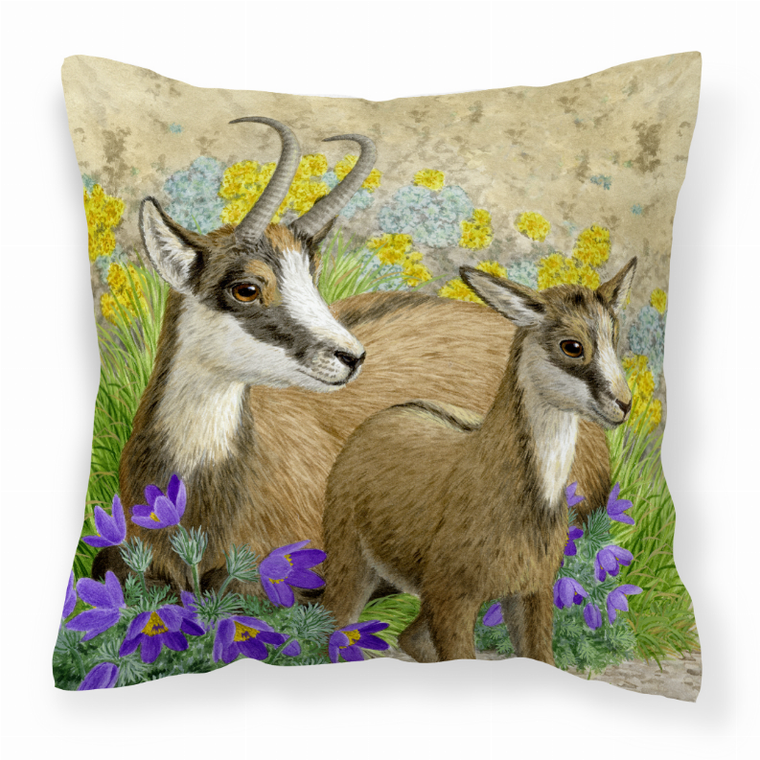 Carolines Treasures Sarah Adams Art Fabric Decorative Pillow Premium