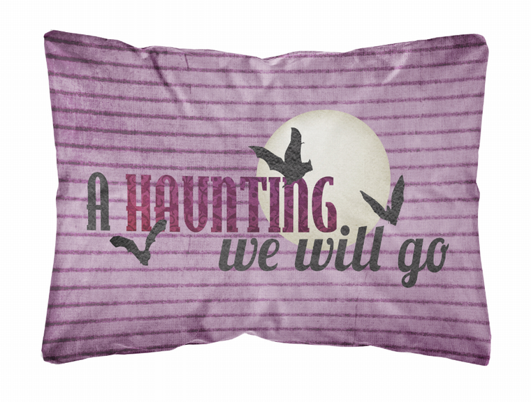 Halloween Painting Canvas Fabric Decorative Pillow - 615872794461