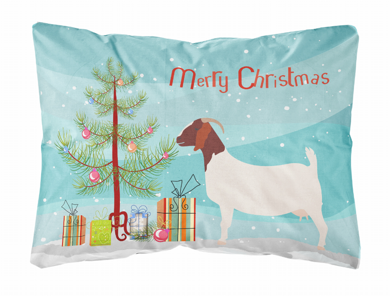 Merry Christmas Animal Art Fabric Decorative Pillow - 652259129812