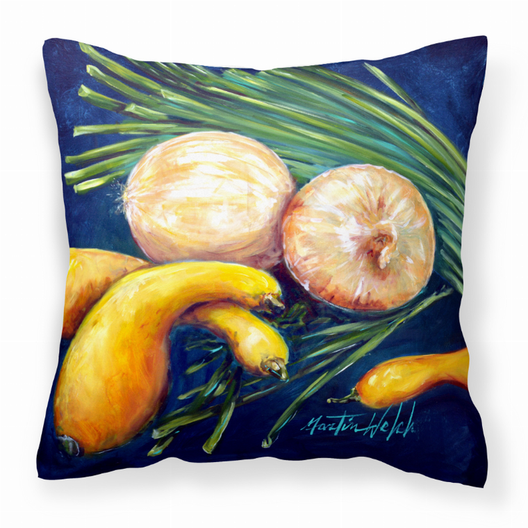 Carolines Treasures, Inc Food/Drink Painting Fabric Decorative Pillow, 14x14 Inches, Polyester, bright, soft