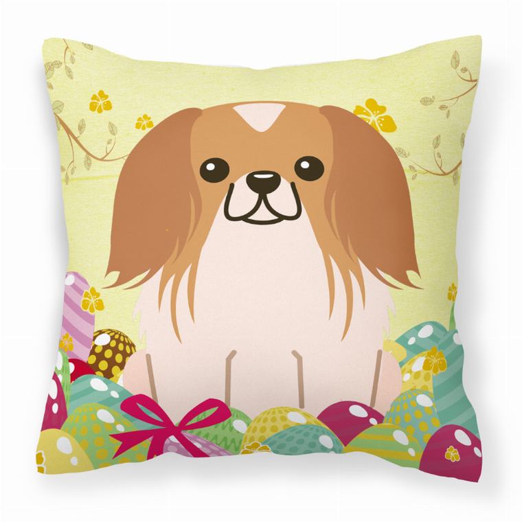 Easter Eggs With Dog Fabric Decorative Pillow - 638508769756