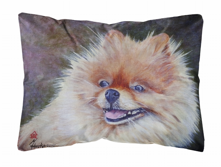 Carolines Treasures Dog Breed Painting Canvas Fabric Decorative Pillow, Canvas Material, 12x16 Inches, Vibrant