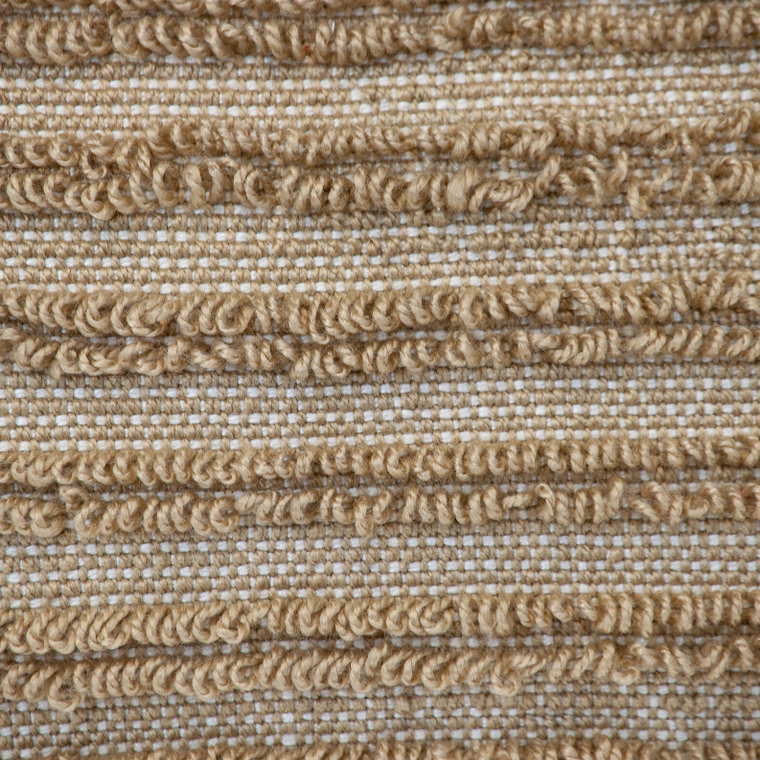 Parkland Collection Transitional Multiple Lines Beige 14" x 20" Pillow - 025773022547