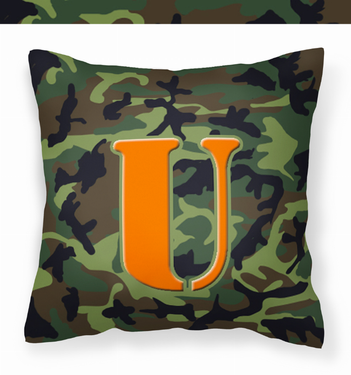 Monogram Letter Fabric Decorative Pillow - 705332249126