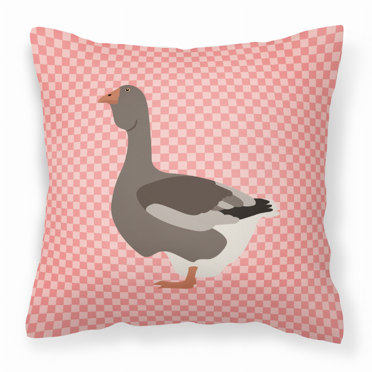 Animal Art Checkboard Design Fabric Decorative Pillow - 638508929808