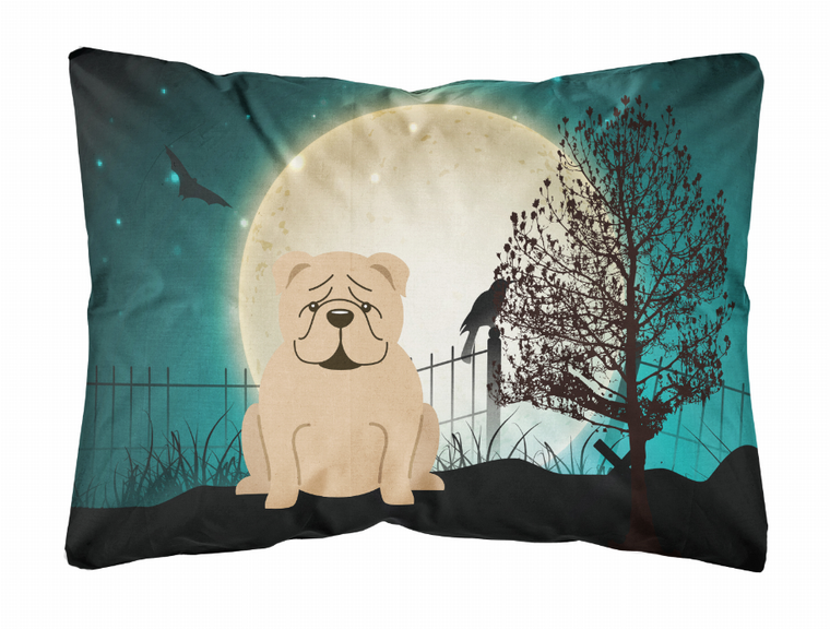 Halloween Dog Art Canvas Fabric Decorative Pillow - 638508467140