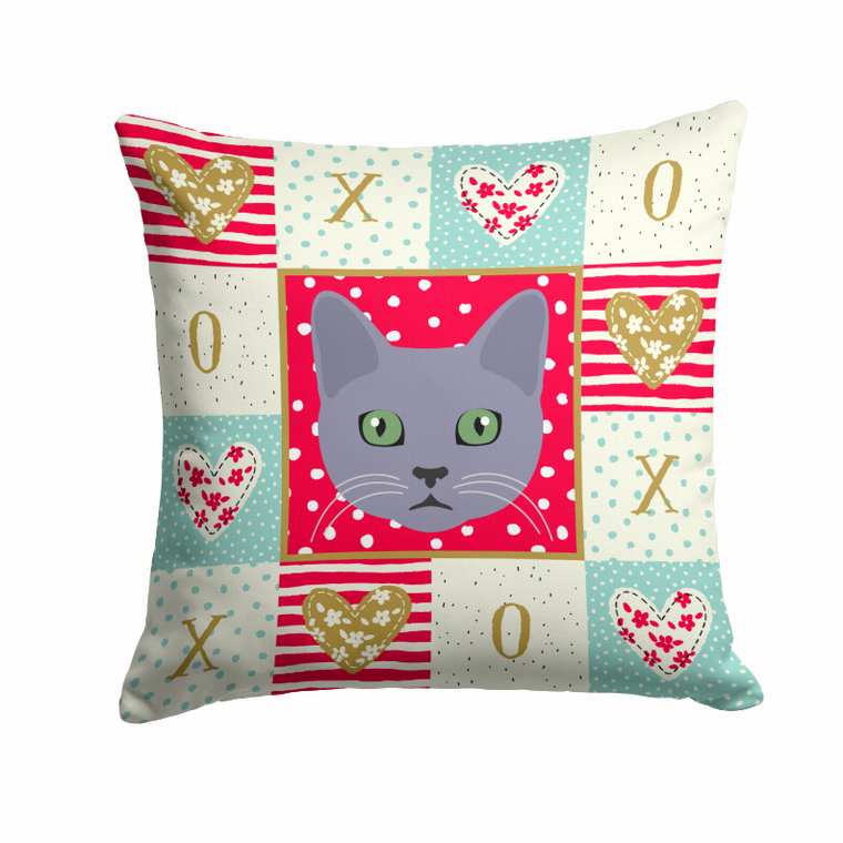 Cat Face Love Fabric Decorative Pillow - 194030119785