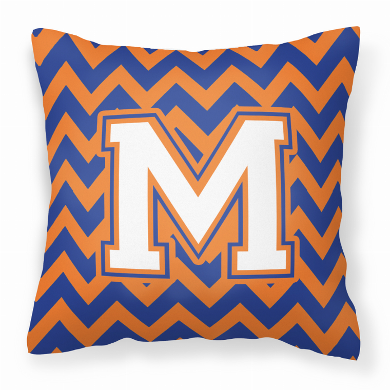 Letter Chevron Fabric Decorative Pillow - 638508320865