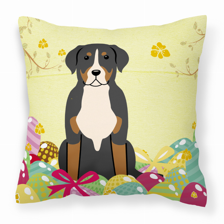 Easter Eggs Design Dog Art Fabric Decorative Pillow - 638508767684
