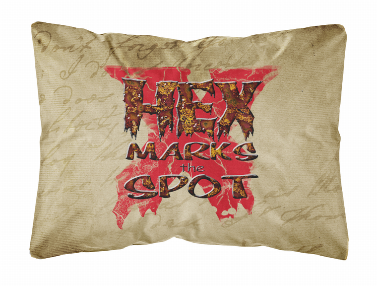 Halloween Painting Canvas Fabric Decorative Pillow - 615872794379